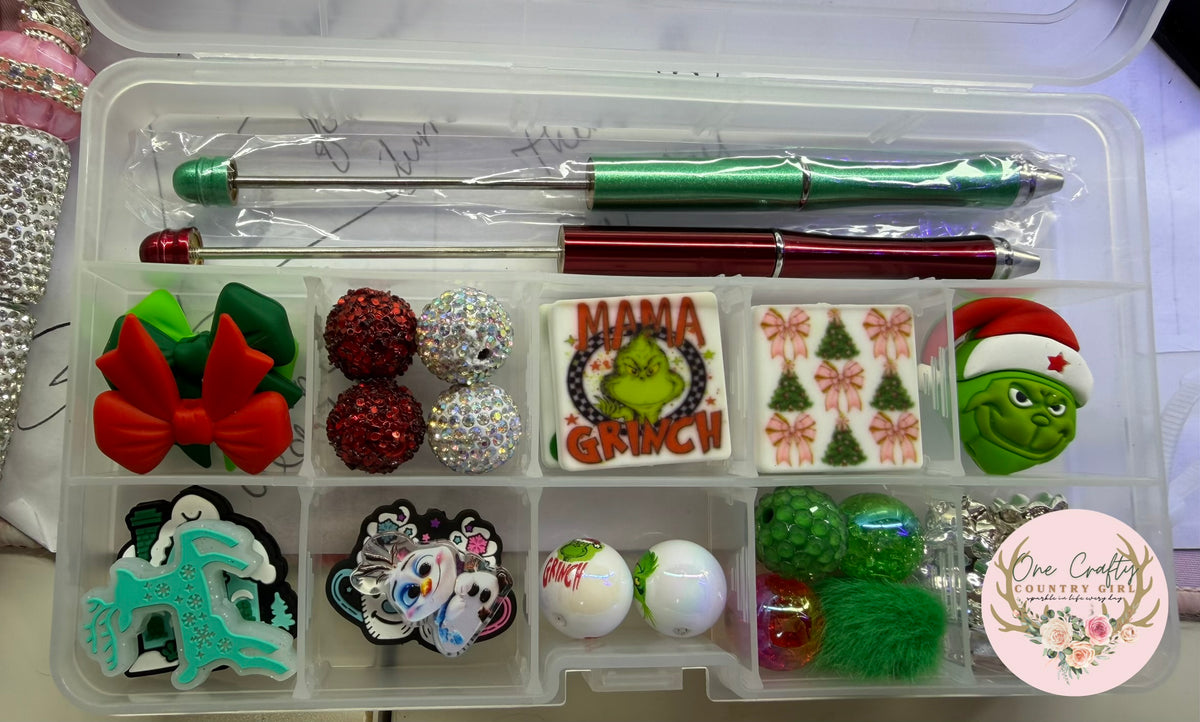 Green man beadable pen kit