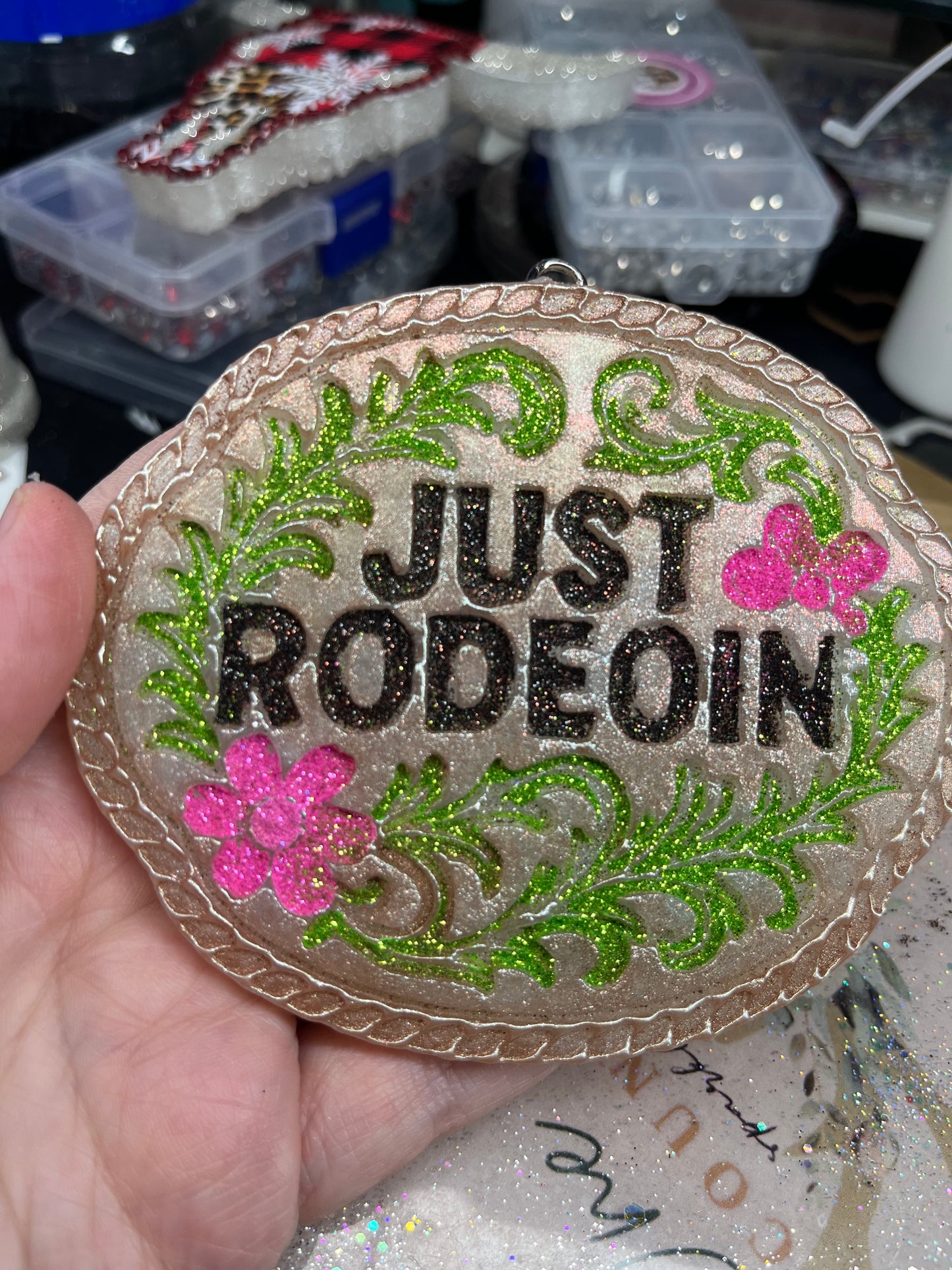 Belt bucket freshie in Coco Butter Cashmere