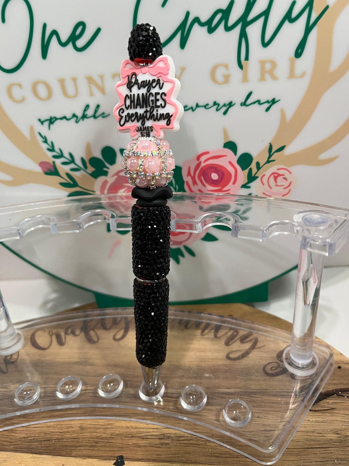 Prayer Changes Everything on a Fancy Pen