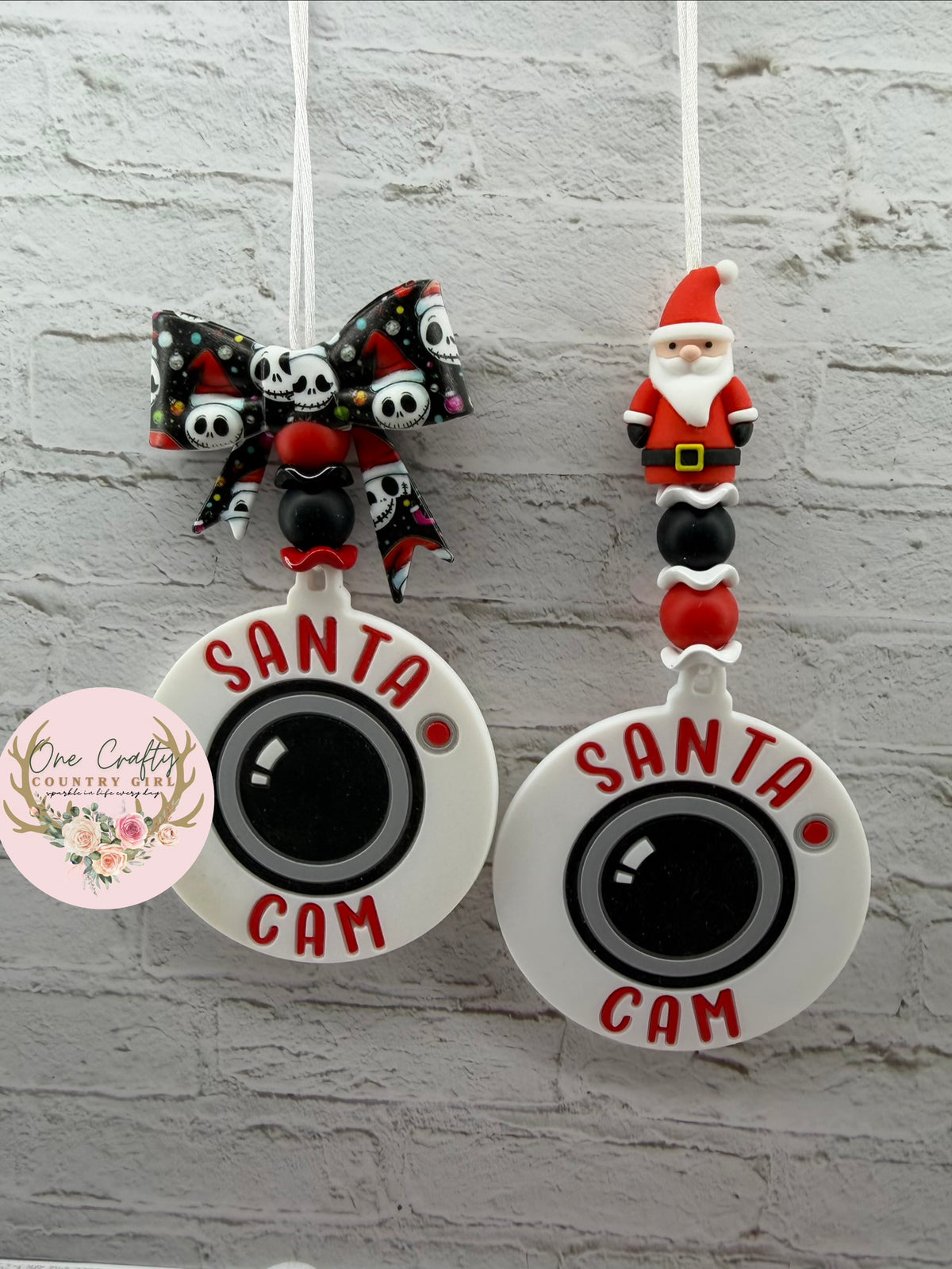 Santa ornament