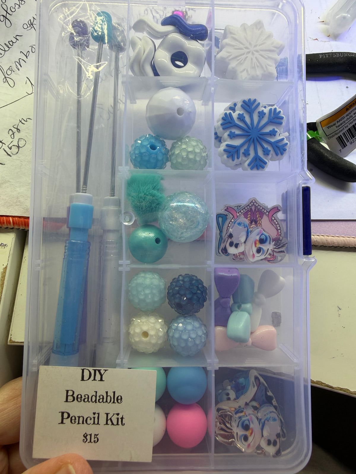 Girl pencil kit