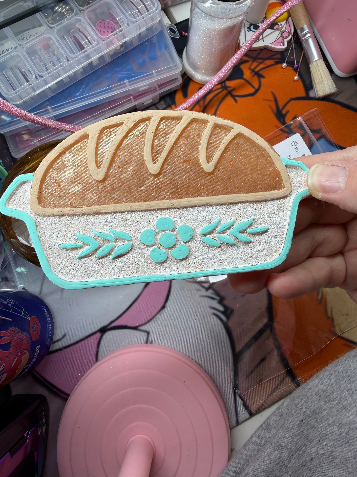 Bread loaf in apple cider donut scent