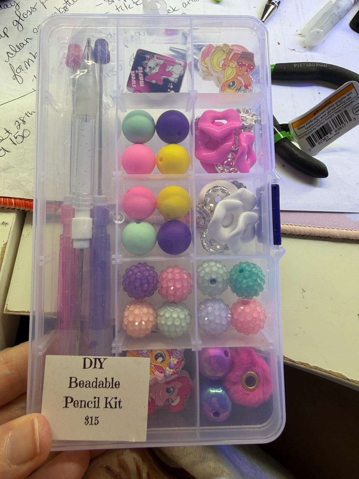 Girl pencil kit