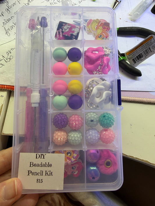 Girl pencil kit