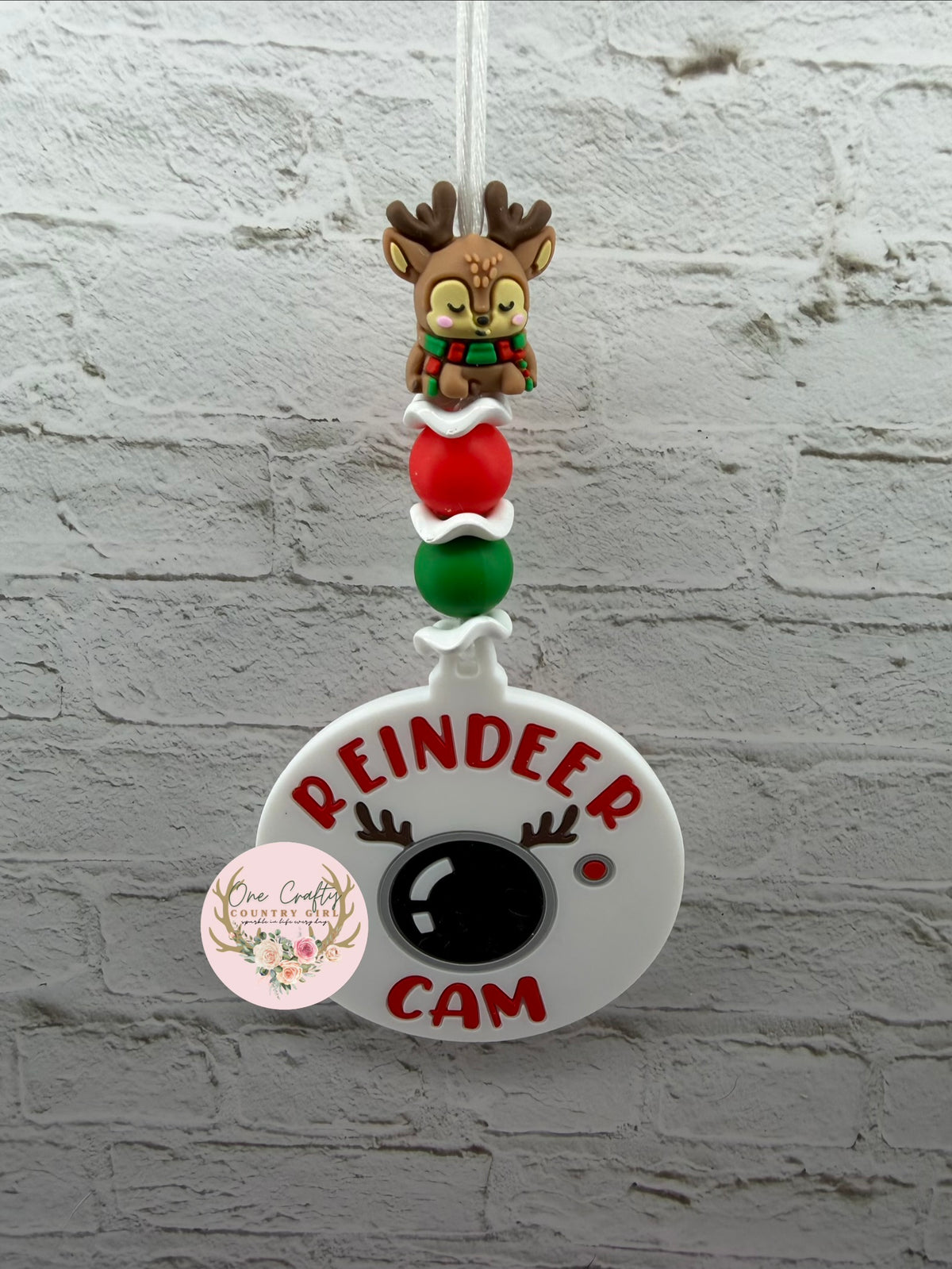 3D Reindeer on a silicone Reindeer Cam