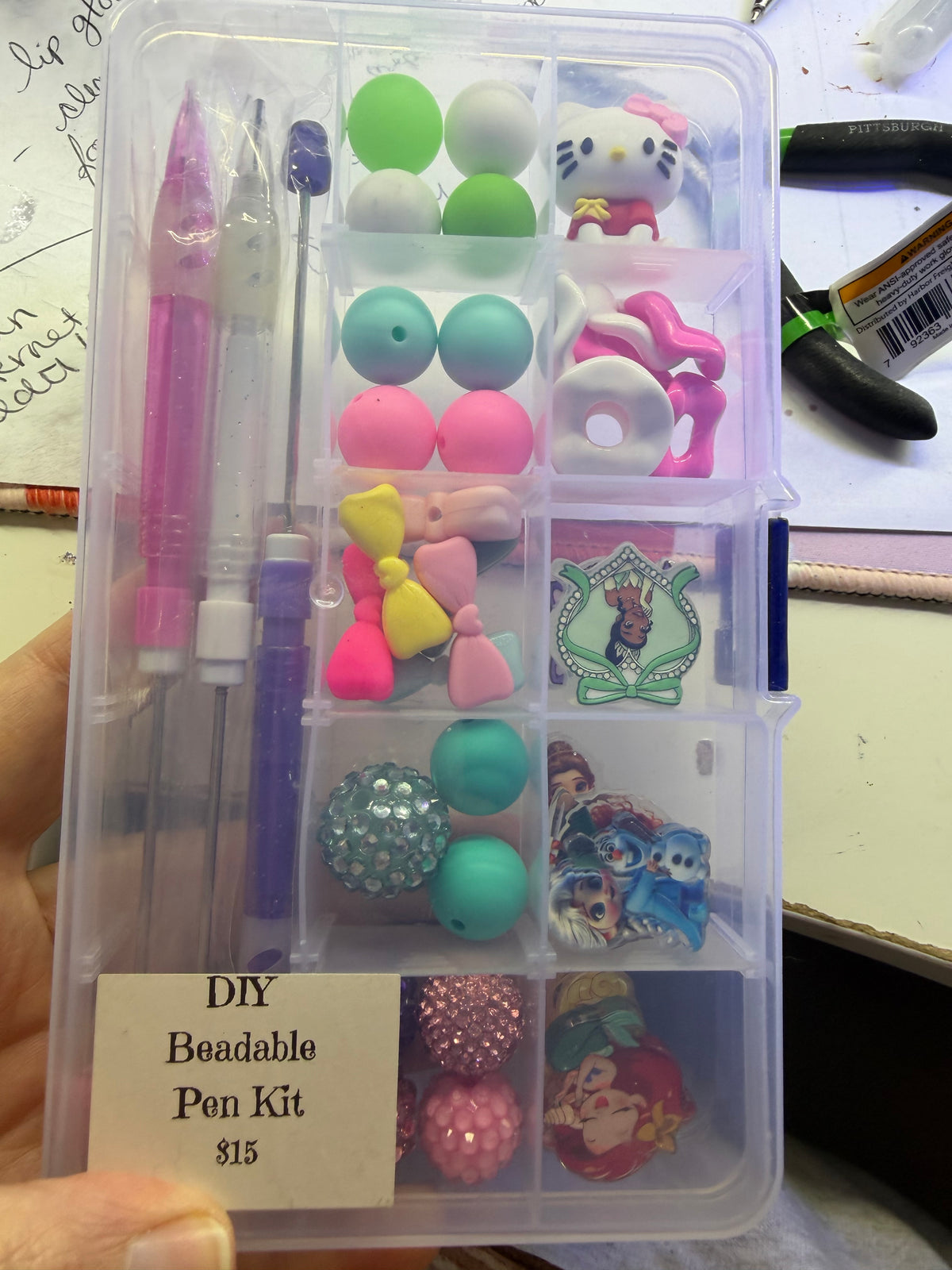 Girl pencil kit