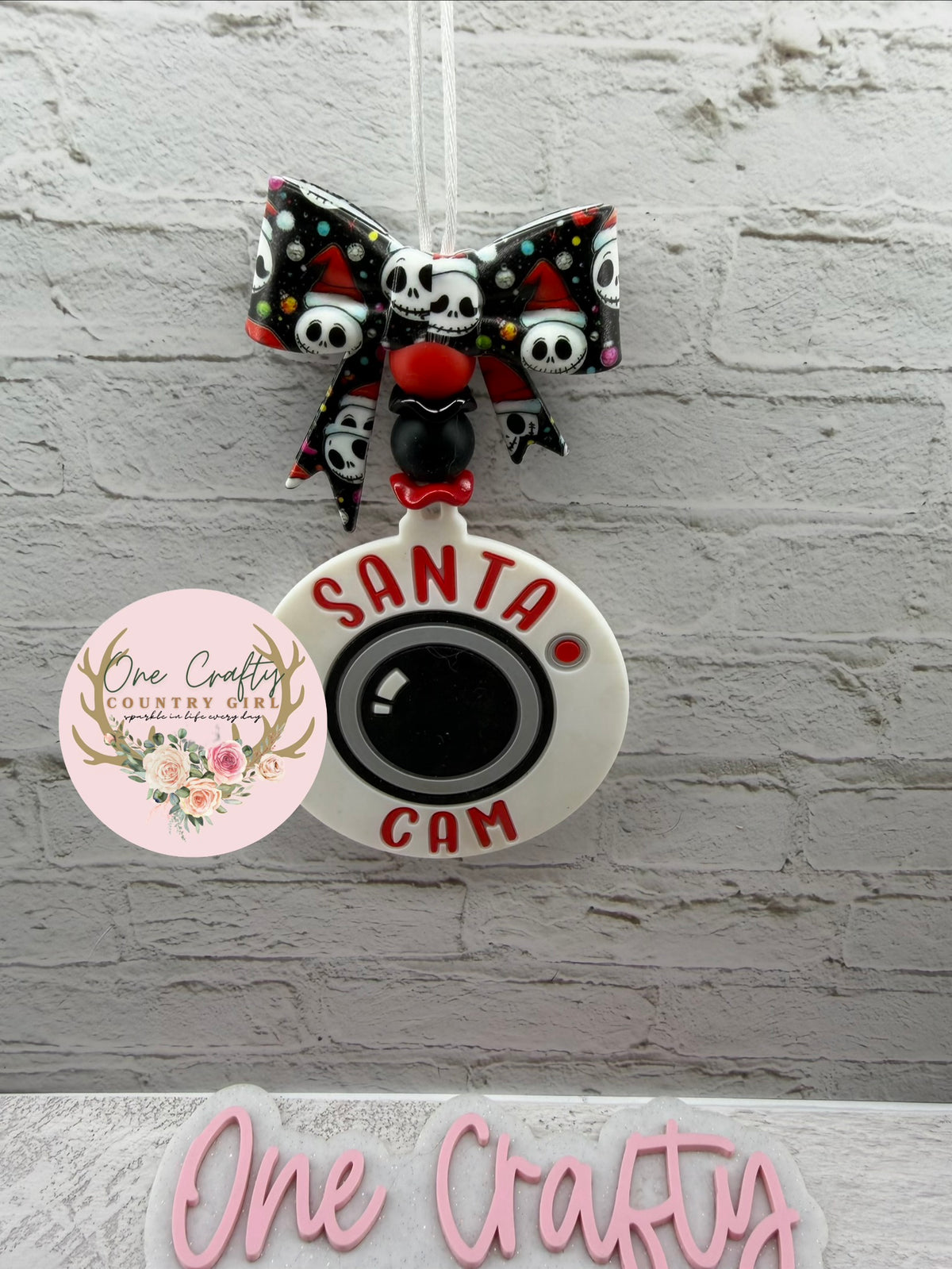Santa ornament