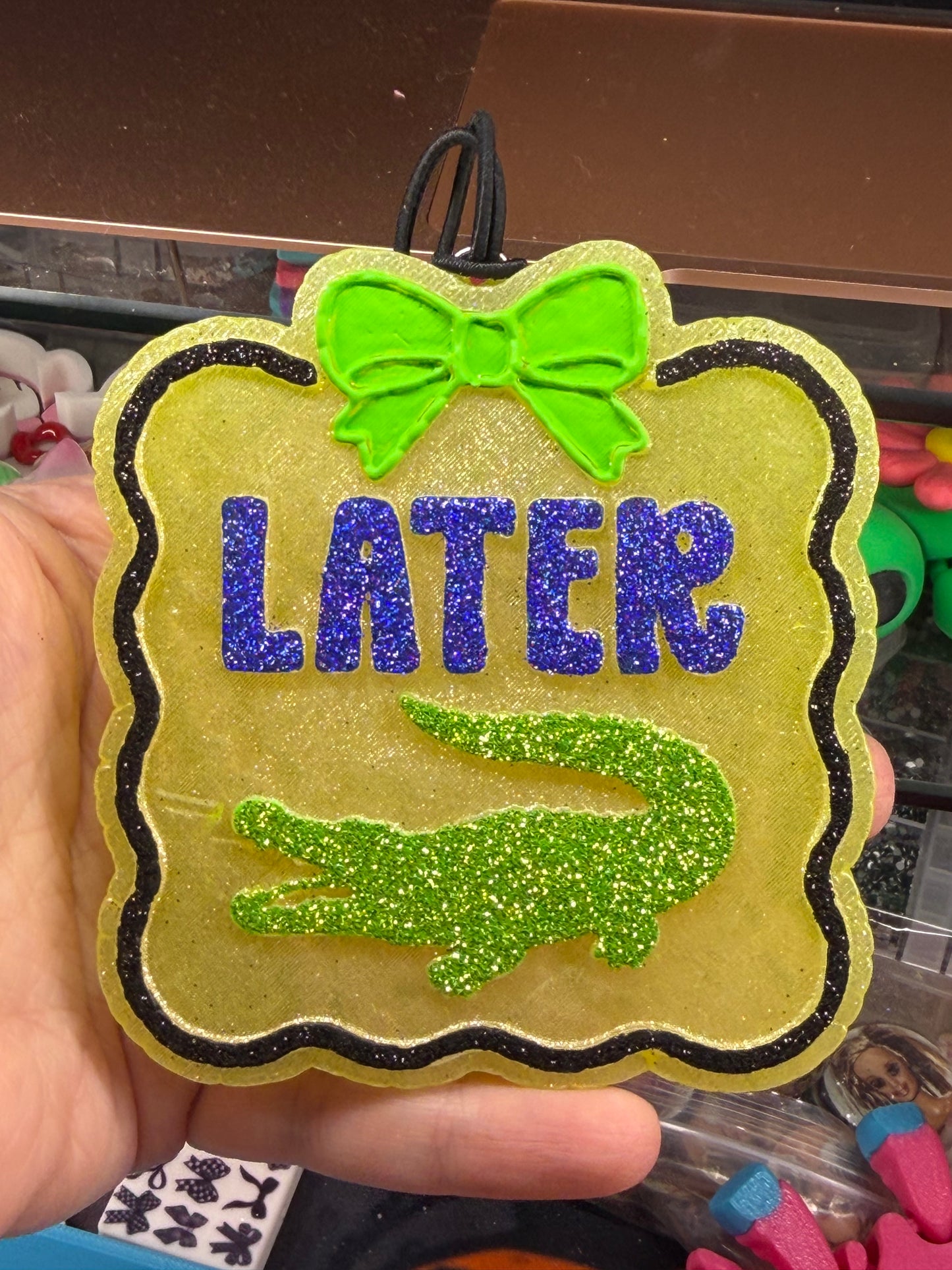 Later Gator freshie in scent Dark Ice