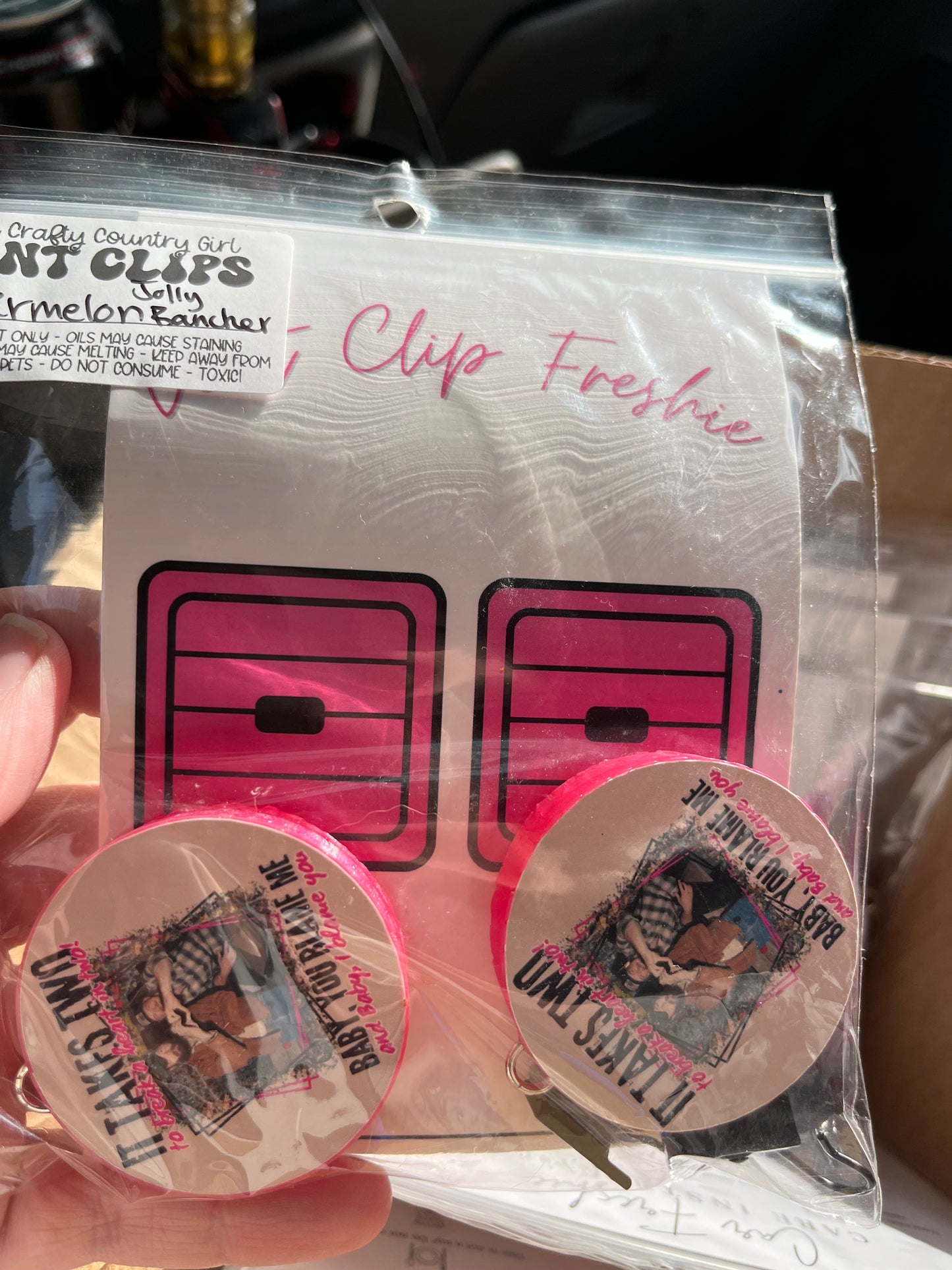 Summer Freshies/vent clips