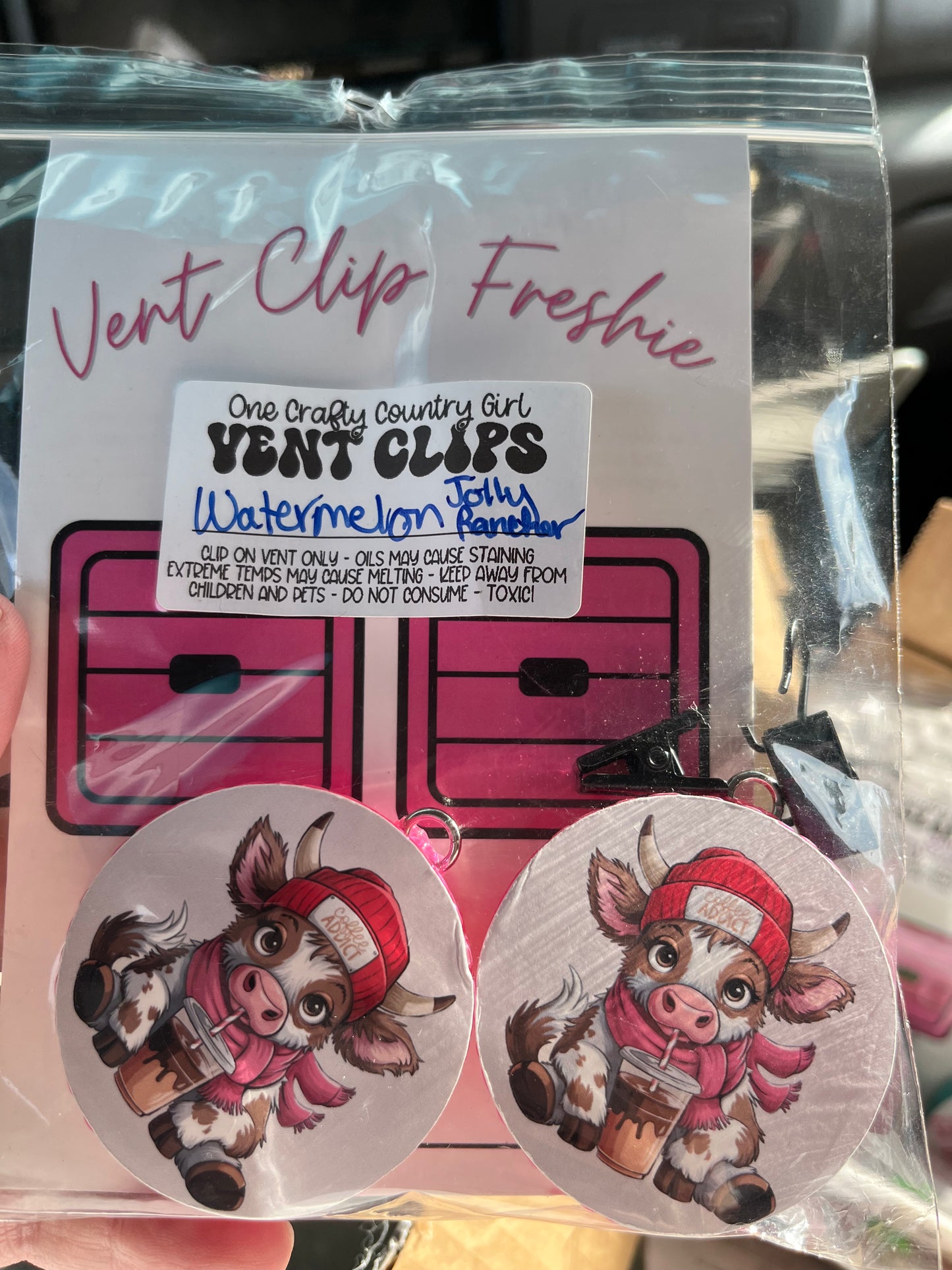 Summer Freshies/vent clips