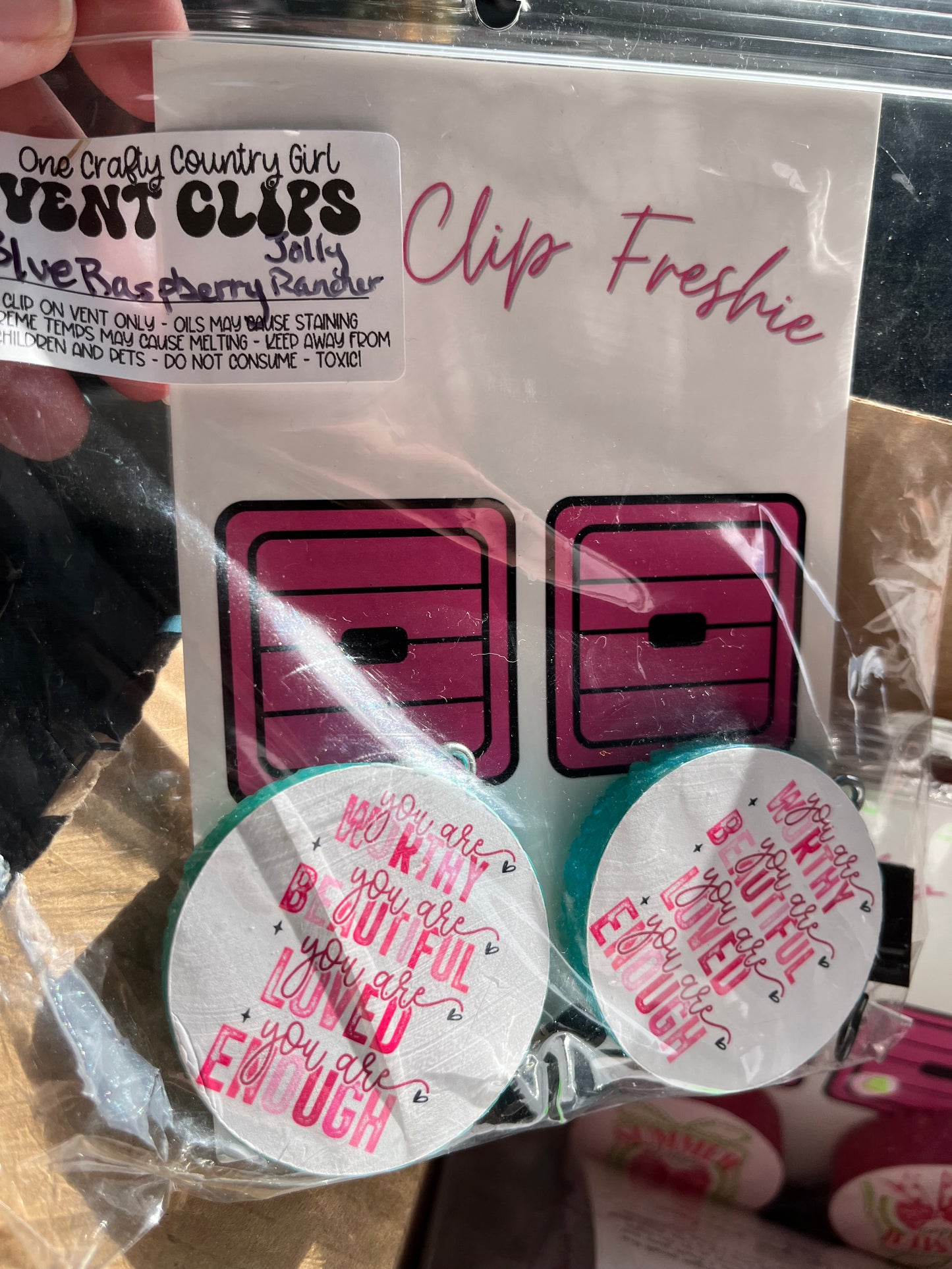 Summer Freshies/vent clips