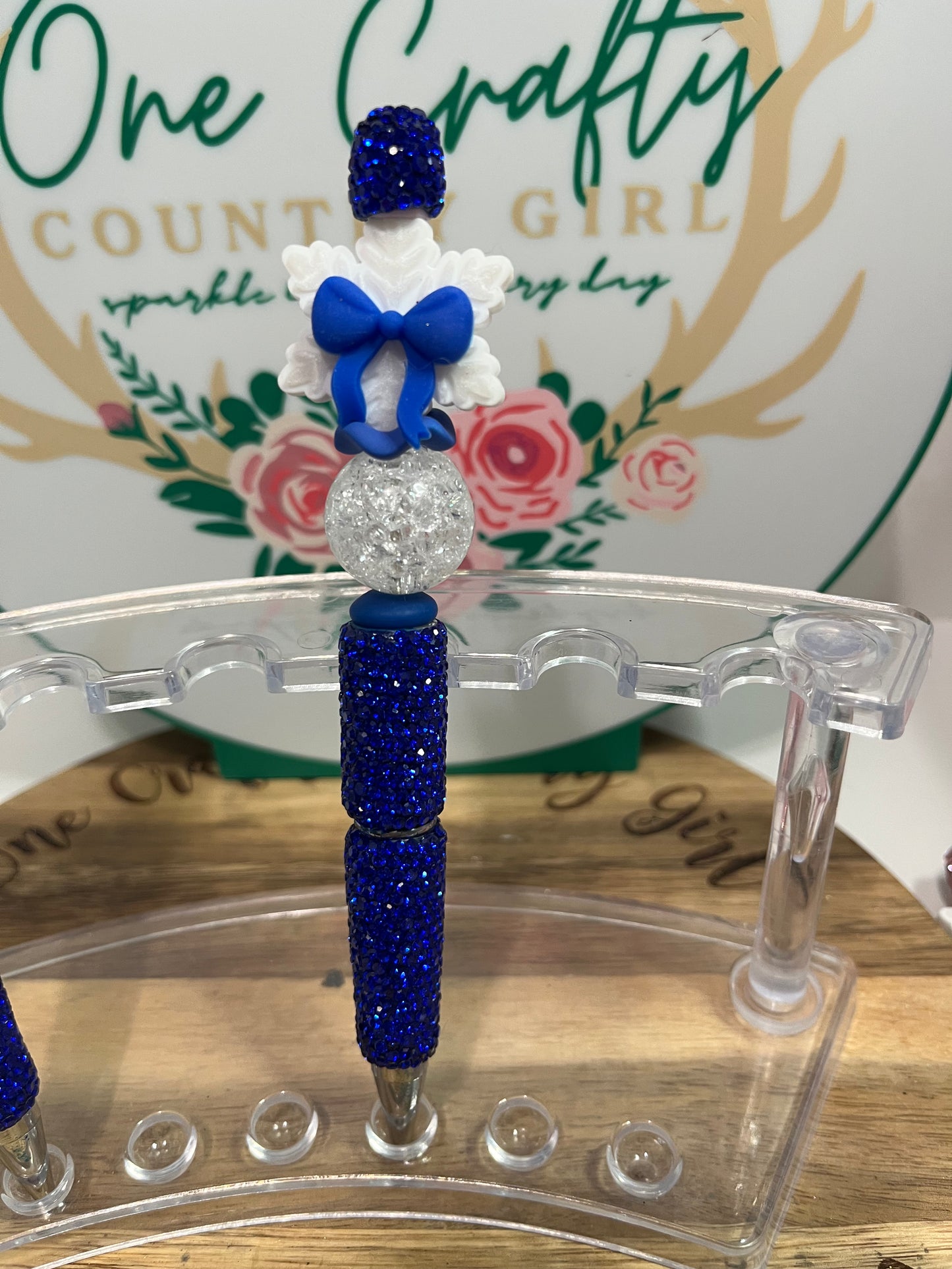 Bow Snowflakes on Fancy pens